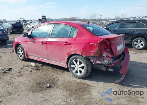 2012 Nissan Sentra 2.0 Sr from USA, damaged, VIN 3N1AB6AP5CL690593